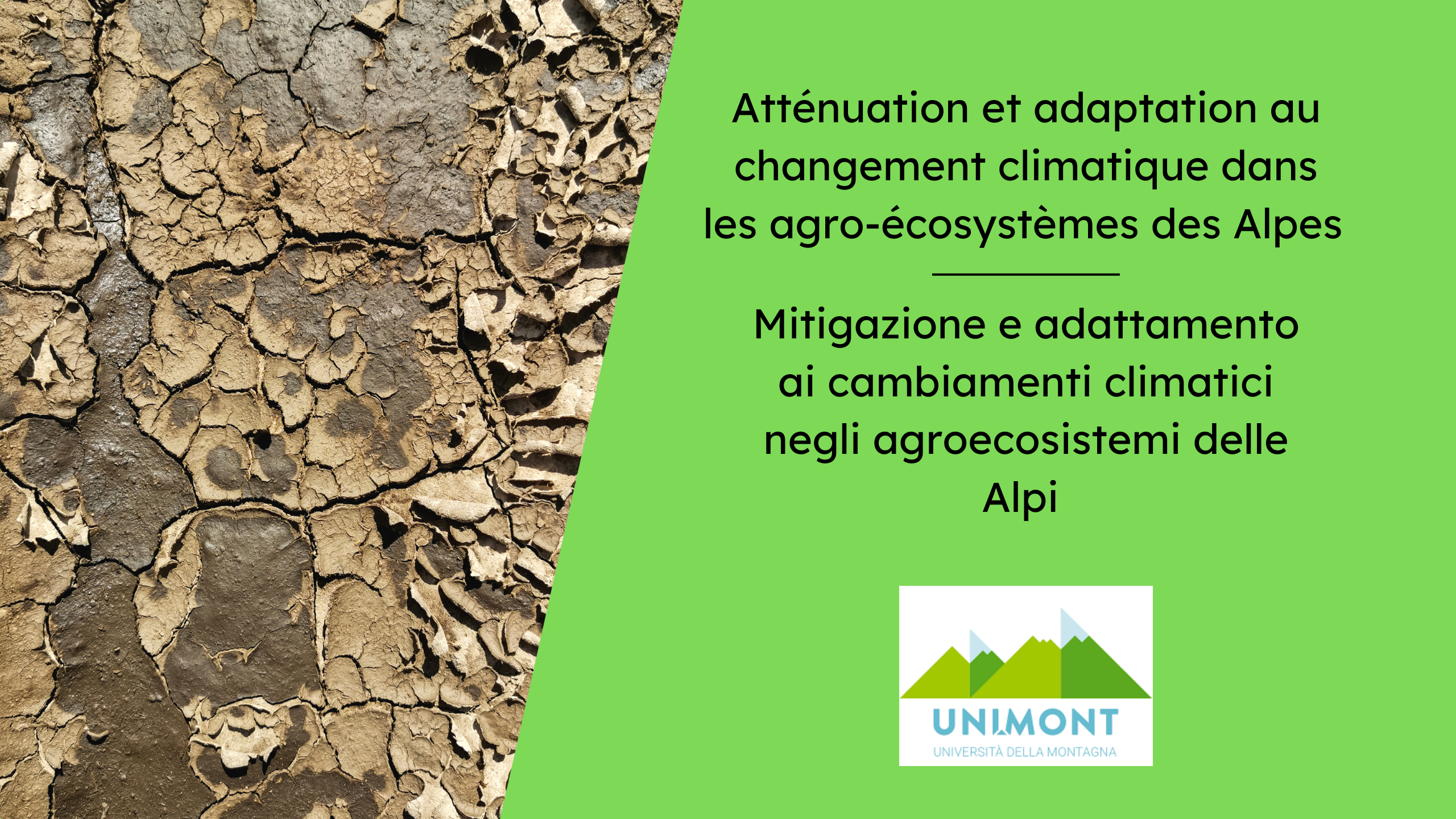 Atténuation et adaptation au changement climatique dans les agro-écosystèmes des Alpes