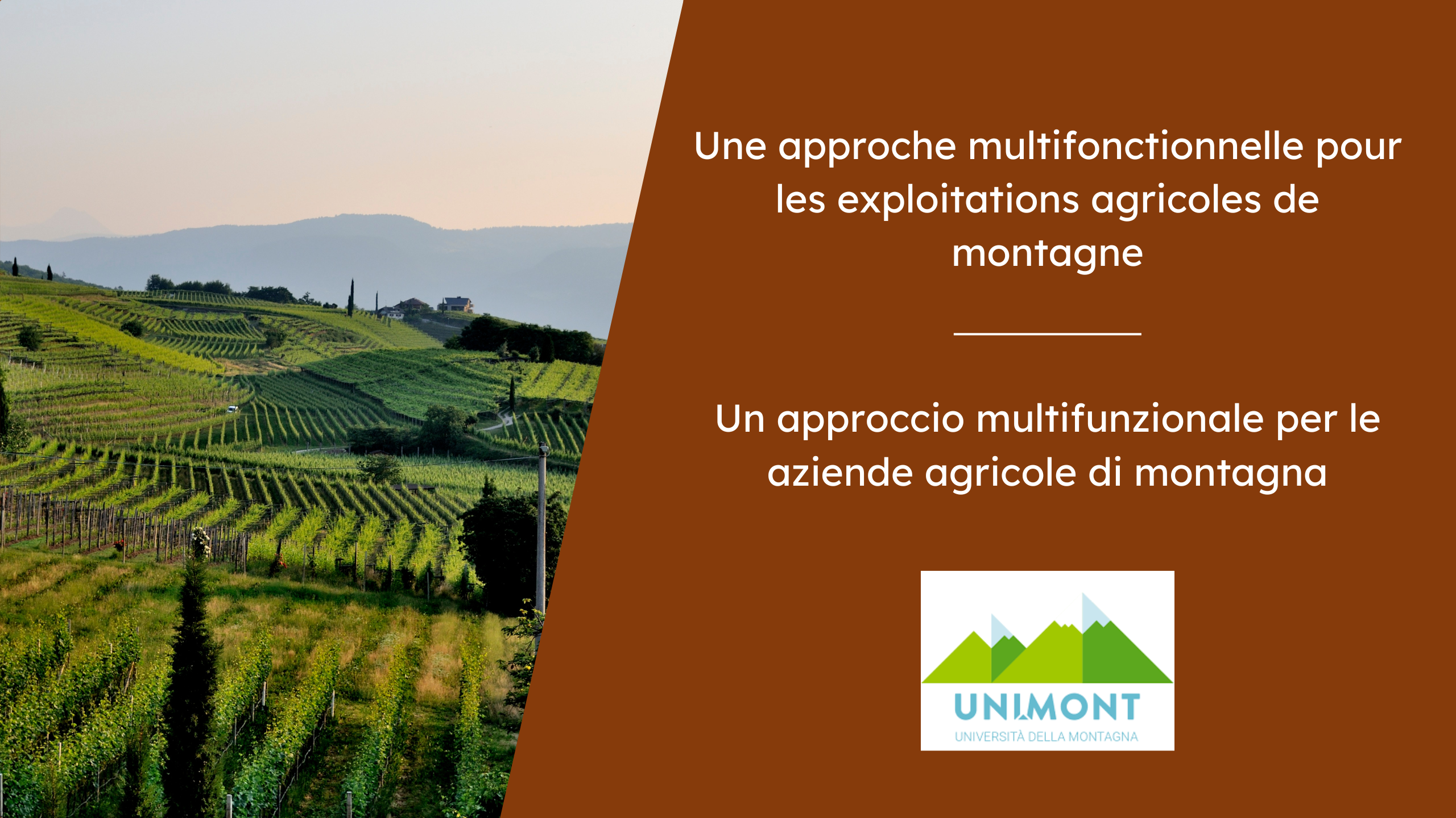 Un approccio multifunzionale per le aziende agricole di montagna